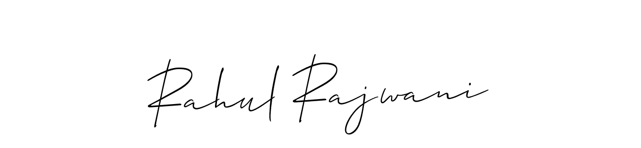 Once you've used our free online signature maker to create your best signature Allison_Script style, it's time to enjoy all of the benefits that Rahul Rajwani name signing documents. Rahul Rajwani signature style 2 images and pictures png