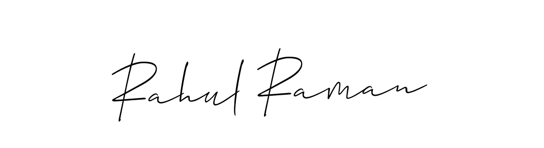 Make a beautiful signature design for name Rahul Raman. Use this online signature maker to create a handwritten signature for free. Rahul Raman signature style 2 images and pictures png