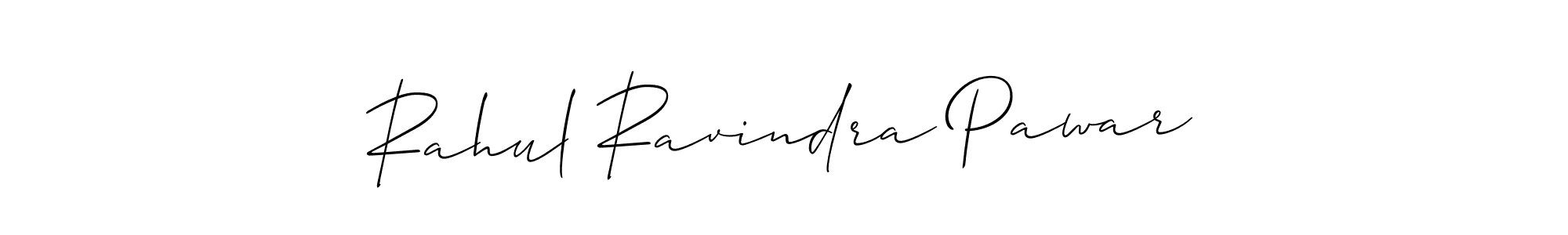 Create a beautiful signature design for name Rahul Ravindra Pawar. With this signature (Allison_Script) fonts, you can make a handwritten signature for free. Rahul Ravindra Pawar signature style 2 images and pictures png