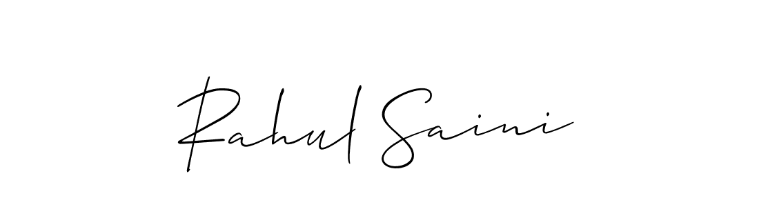 Once you've used our free online signature maker to create your best signature Allison_Script style, it's time to enjoy all of the benefits that Rahul Saini name signing documents. Rahul Saini signature style 2 images and pictures png