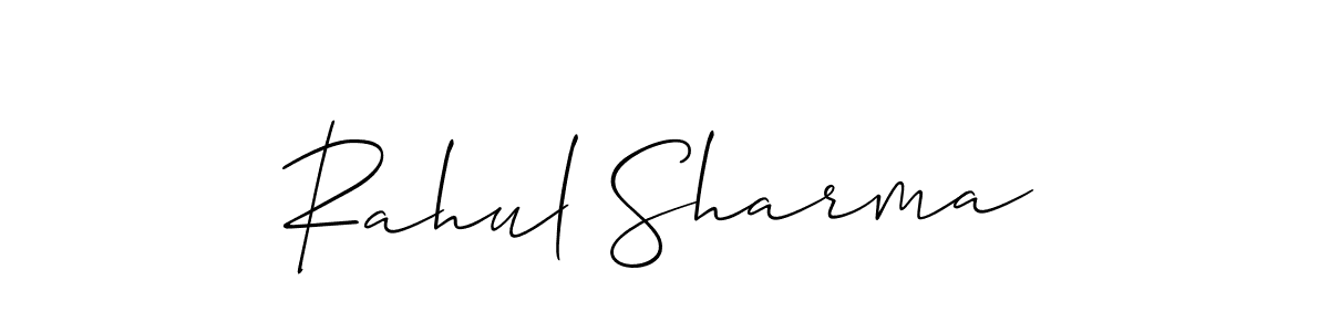 Check out images of Autograph of Rahul Sharma name. Actor Rahul Sharma Signature Style. Allison_Script is a professional sign style online. Rahul Sharma signature style 2 images and pictures png