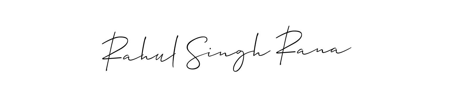 Create a beautiful signature design for name Rahul Singh Rana. With this signature (Allison_Script) fonts, you can make a handwritten signature for free. Rahul Singh Rana signature style 2 images and pictures png