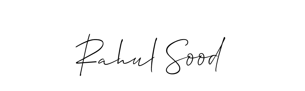 You can use this online signature creator to create a handwritten signature for the name Rahul Sood. This is the best online autograph maker. Rahul Sood signature style 2 images and pictures png