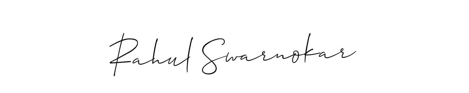 Check out images of Autograph of Rahul Swarnokar name. Actor Rahul Swarnokar Signature Style. Allison_Script is a professional sign style online. Rahul Swarnokar signature style 2 images and pictures png