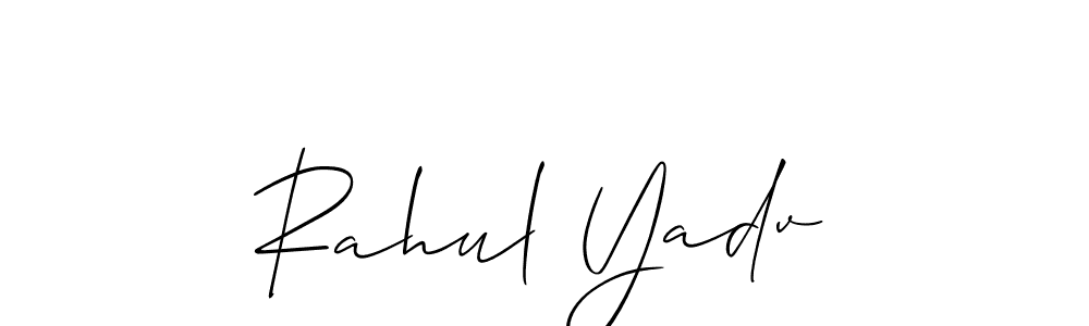 Make a beautiful signature design for name Rahul Yadv. Use this online signature maker to create a handwritten signature for free. Rahul Yadv signature style 2 images and pictures png