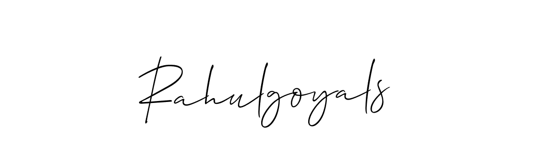 Similarly Allison_Script is the best handwritten signature design. Signature creator online .You can use it as an online autograph creator for name Rahulgoyals. Rahulgoyals signature style 2 images and pictures png