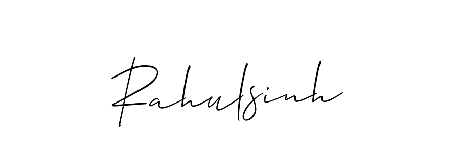 Create a beautiful signature design for name Rahulsinh. With this signature (Allison_Script) fonts, you can make a handwritten signature for free. Rahulsinh signature style 2 images and pictures png