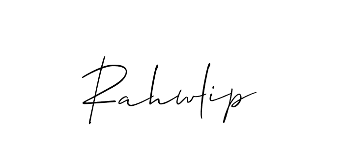 Similarly Allison_Script is the best handwritten signature design. Signature creator online .You can use it as an online autograph creator for name Rahwlip. Rahwlip signature style 2 images and pictures png