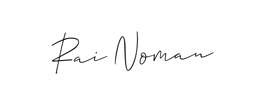 The best way (Allison_Script) to make a short signature is to pick only two or three words in your name. The name Rai Noman include a total of six letters. For converting this name. Rai Noman signature style 2 images and pictures png