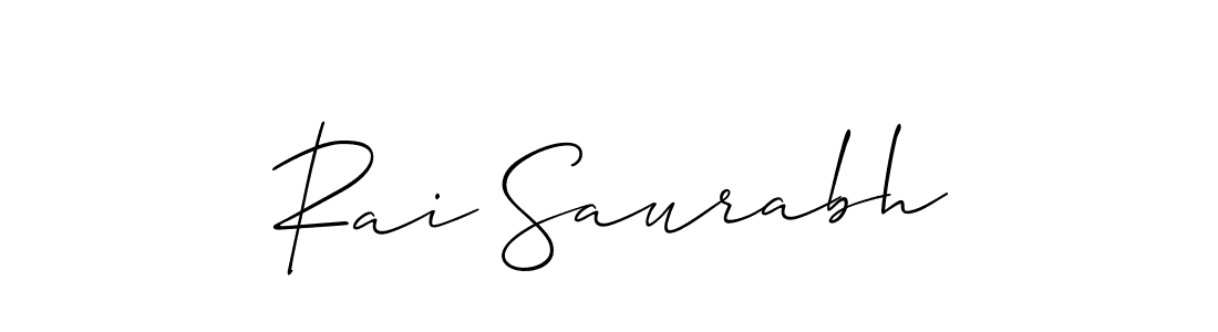 This is the best signature style for the Rai Saurabh name. Also you like these signature font (Allison_Script). Mix name signature. Rai Saurabh signature style 2 images and pictures png