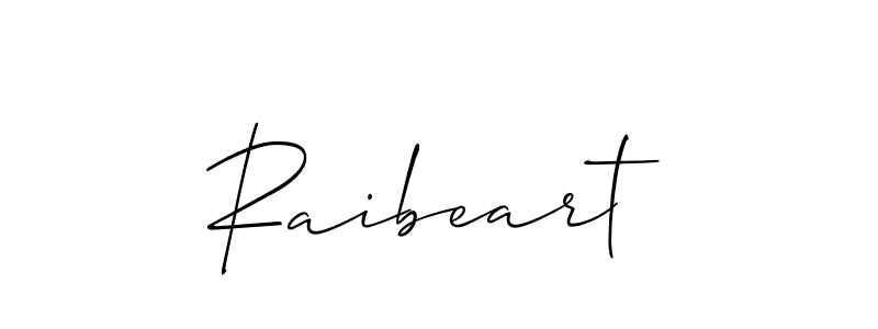 How to Draw Raibeart signature style? Allison_Script is a latest design signature styles for name Raibeart. Raibeart signature style 2 images and pictures png