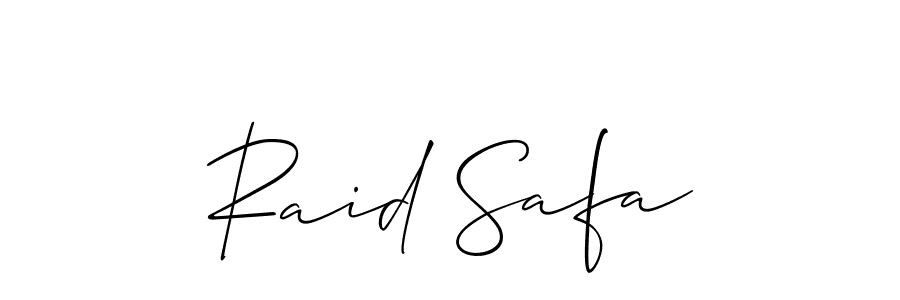Best and Professional Signature Style for Raid Safa. Allison_Script Best Signature Style Collection. Raid Safa signature style 2 images and pictures png