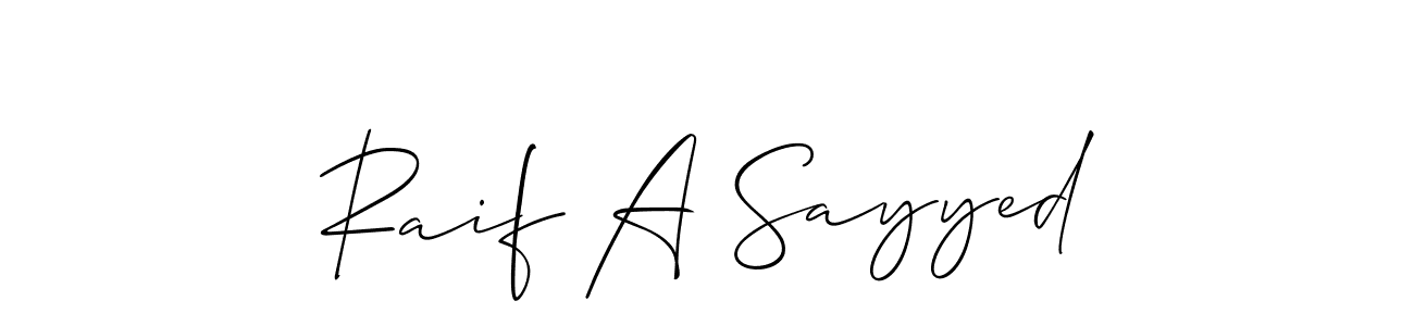 See photos of Raif A Sayyed official signature by Spectra . Check more albums & portfolios. Read reviews & check more about Allison_Script font. Raif A Sayyed signature style 2 images and pictures png