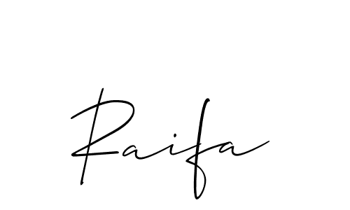 Check out images of Autograph of Raifa name. Actor Raifa Signature Style. Allison_Script is a professional sign style online. Raifa signature style 2 images and pictures png