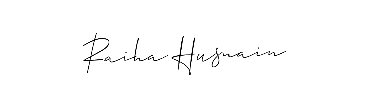 Once you've used our free online signature maker to create your best signature Allison_Script style, it's time to enjoy all of the benefits that Raiha Husnain name signing documents. Raiha Husnain signature style 2 images and pictures png