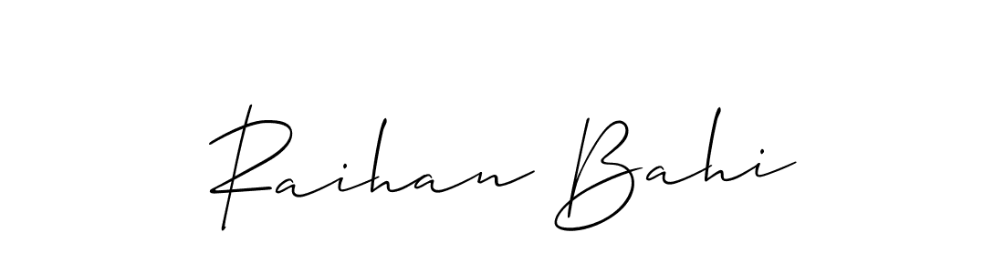 Here are the top 10 professional signature styles for the name Raihan Bahi. These are the best autograph styles you can use for your name. Raihan Bahi signature style 2 images and pictures png