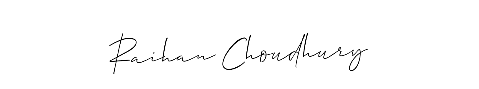 Check out images of Autograph of Raihan Choudhury name. Actor Raihan Choudhury Signature Style. Allison_Script is a professional sign style online. Raihan Choudhury signature style 2 images and pictures png