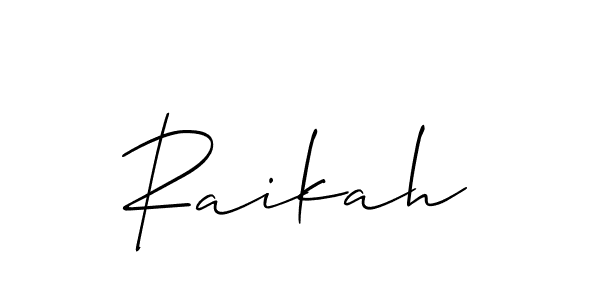 Here are the top 10 professional signature styles for the name Raikah. These are the best autograph styles you can use for your name. Raikah signature style 2 images and pictures png