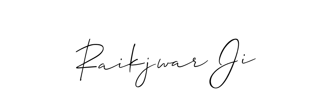 This is the best signature style for the Raikjwar Ji name. Also you like these signature font (Allison_Script). Mix name signature. Raikjwar Ji signature style 2 images and pictures png