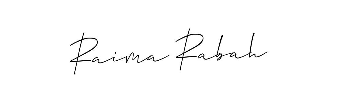 Check out images of Autograph of Raima Rabah name. Actor Raima Rabah Signature Style. Allison_Script is a professional sign style online. Raima Rabah signature style 2 images and pictures png
