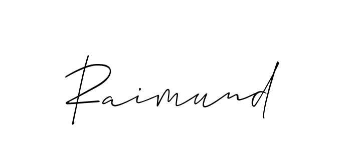 Raimund stylish signature style. Best Handwritten Sign (Allison_Script) for my name. Handwritten Signature Collection Ideas for my name Raimund. Raimund signature style 2 images and pictures png