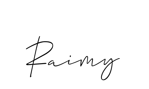 if you are searching for the best signature style for your name Raimy. so please give up your signature search. here we have designed multiple signature styles  using Allison_Script. Raimy signature style 2 images and pictures png