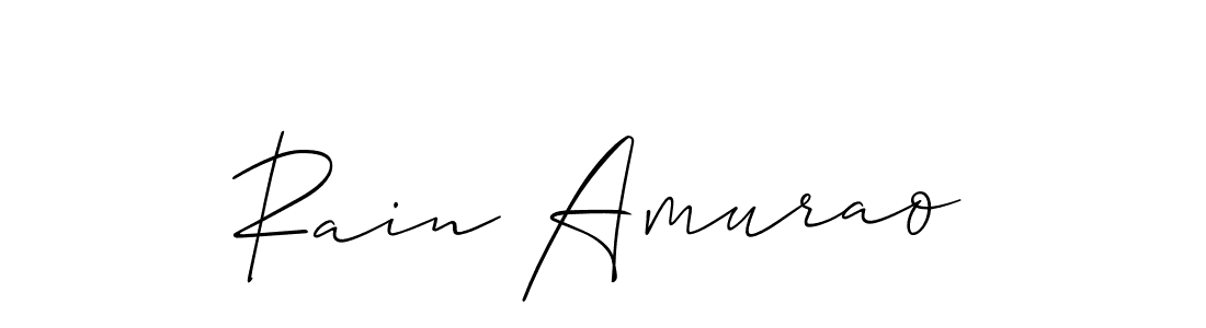 See photos of Rain Amurao official signature by Spectra . Check more albums & portfolios. Read reviews & check more about Allison_Script font. Rain Amurao signature style 2 images and pictures png