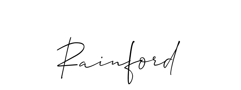 You can use this online signature creator to create a handwritten signature for the name Rainford. This is the best online autograph maker. Rainford signature style 2 images and pictures png