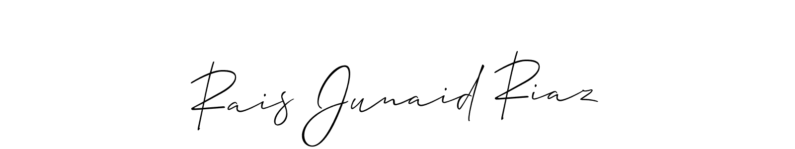 Best and Professional Signature Style for Rais Junaid Riaz. Allison_Script Best Signature Style Collection. Rais Junaid Riaz signature style 2 images and pictures png