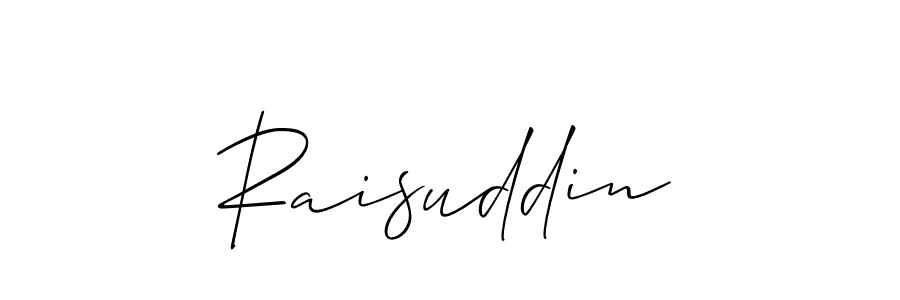 This is the best signature style for the Raisuddin name. Also you like these signature font (Allison_Script). Mix name signature. Raisuddin signature style 2 images and pictures png