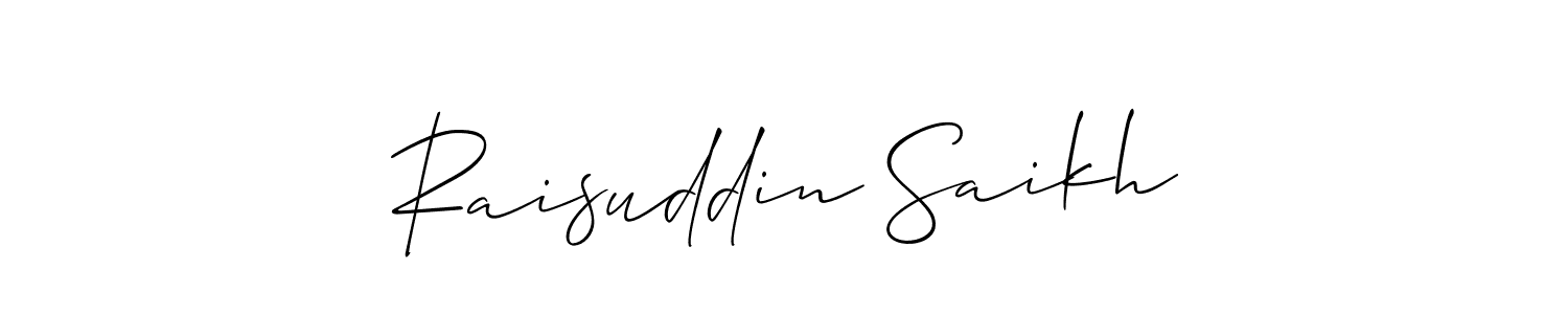 Check out images of Autograph of Raisuddin Saikh name. Actor Raisuddin Saikh Signature Style. Allison_Script is a professional sign style online. Raisuddin Saikh signature style 2 images and pictures png