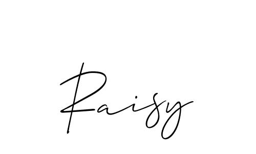 Best and Professional Signature Style for Raisy. Allison_Script Best Signature Style Collection. Raisy signature style 2 images and pictures png