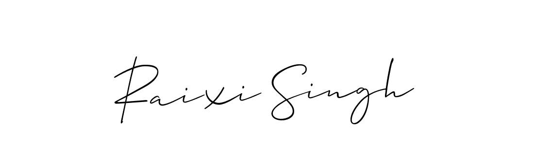 How to Draw Raixi Singh signature style? Allison_Script is a latest design signature styles for name Raixi Singh. Raixi Singh signature style 2 images and pictures png