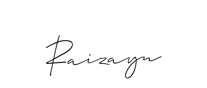 Once you've used our free online signature maker to create your best signature Allison_Script style, it's time to enjoy all of the benefits that Raizayn name signing documents. Raizayn signature style 2 images and pictures png
