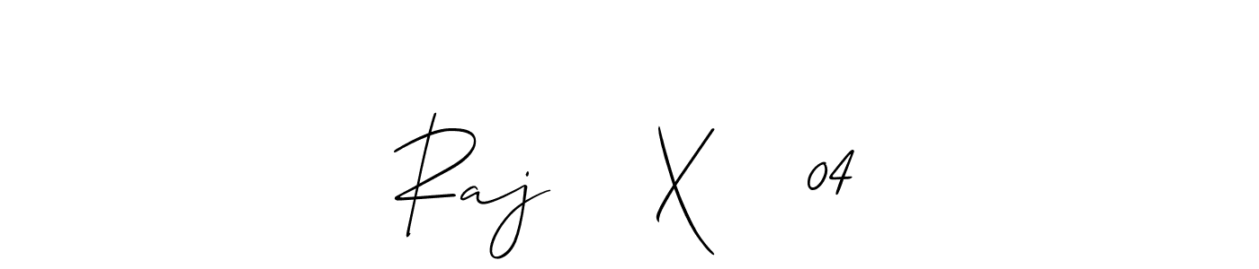 You can use this online signature creator to create a handwritten signature for the name Raj    X    04. This is the best online autograph maker. Raj    X    04 signature style 2 images and pictures png