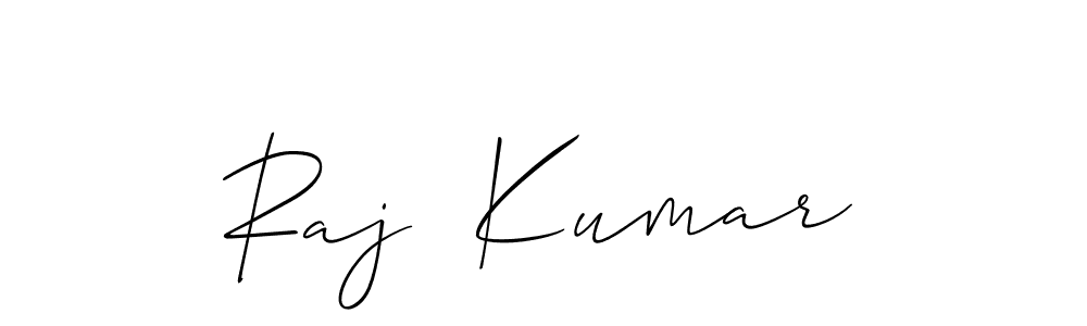 Create a beautiful signature design for name Raj  Kumar. With this signature (Allison_Script) fonts, you can make a handwritten signature for free. Raj  Kumar signature style 2 images and pictures png