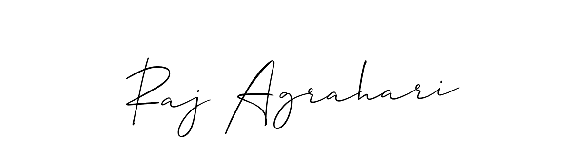 Make a beautiful signature design for name Raj Agrahari. Use this online signature maker to create a handwritten signature for free. Raj Agrahari signature style 2 images and pictures png