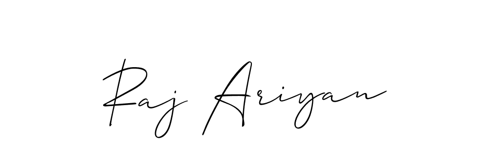 Here are the top 10 professional signature styles for the name Raj Ariyan. These are the best autograph styles you can use for your name. Raj Ariyan signature style 2 images and pictures png