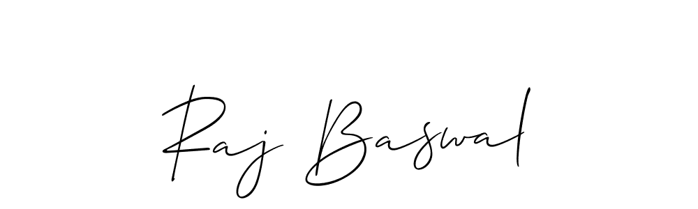 How to Draw Raj Baswal signature style? Allison_Script is a latest design signature styles for name Raj Baswal. Raj Baswal signature style 2 images and pictures png