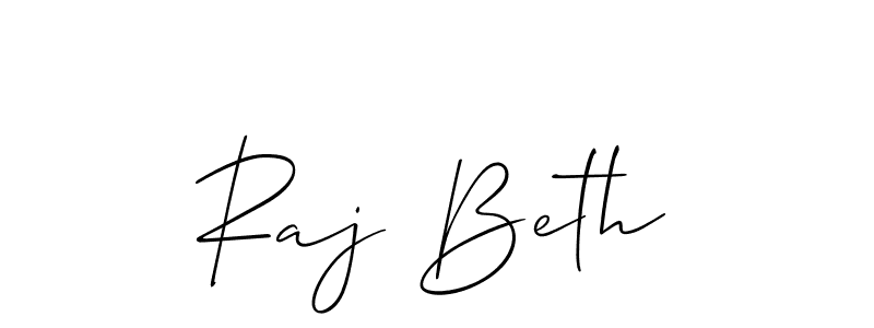 Make a beautiful signature design for name Raj Beth. Use this online signature maker to create a handwritten signature for free. Raj Beth signature style 2 images and pictures png