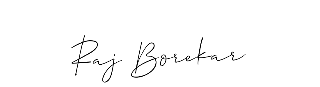 How to Draw Raj Borekar signature style? Allison_Script is a latest design signature styles for name Raj Borekar. Raj Borekar signature style 2 images and pictures png