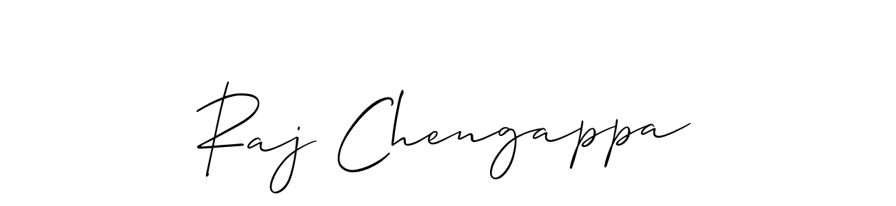 How to make Raj Chengappa name signature. Use Allison_Script style for creating short signs online. This is the latest handwritten sign. Raj Chengappa signature style 2 images and pictures png