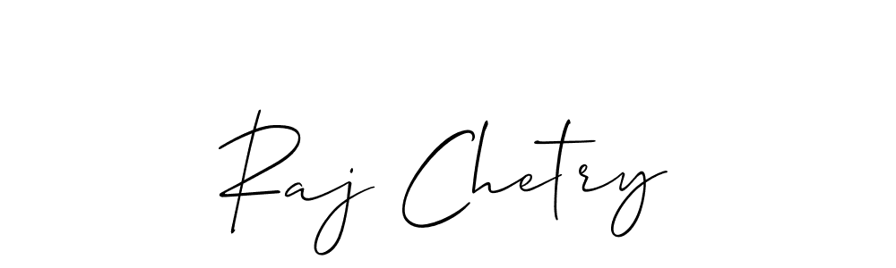 if you are searching for the best signature style for your name Raj Chetry. so please give up your signature search. here we have designed multiple signature styles  using Allison_Script. Raj Chetry signature style 2 images and pictures png