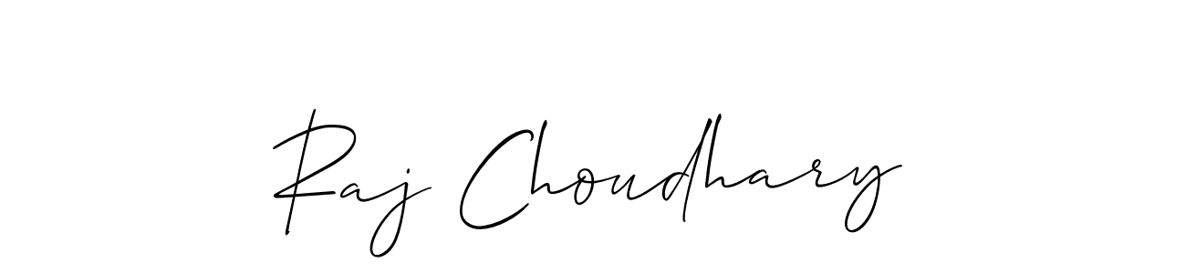 if you are searching for the best signature style for your name Raj Choudhary. so please give up your signature search. here we have designed multiple signature styles  using Allison_Script. Raj Choudhary signature style 2 images and pictures png