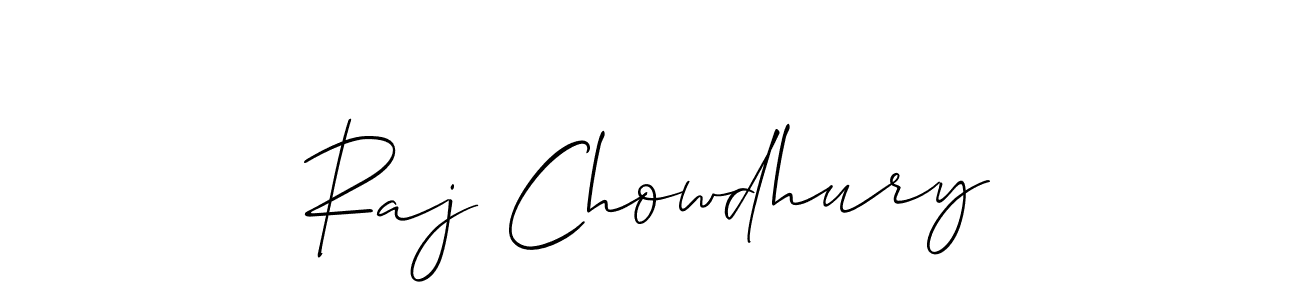Also we have Raj Chowdhury name is the best signature style. Create professional handwritten signature collection using Allison_Script autograph style. Raj Chowdhury signature style 2 images and pictures png