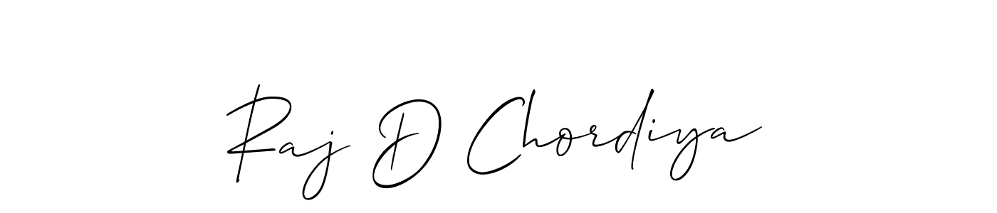 You can use this online signature creator to create a handwritten signature for the name Raj D Chordiya. This is the best online autograph maker. Raj D Chordiya signature style 2 images and pictures png