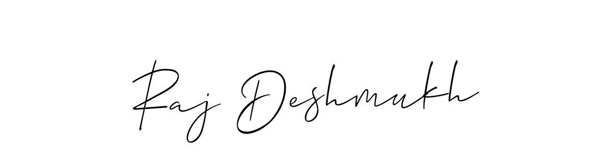 How to Draw Raj Deshmukh signature style? Allison_Script is a latest design signature styles for name Raj Deshmukh. Raj Deshmukh signature style 2 images and pictures png