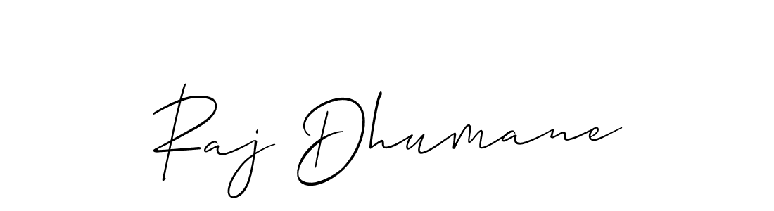 Once you've used our free online signature maker to create your best signature Allison_Script style, it's time to enjoy all of the benefits that Raj Dhumane name signing documents. Raj Dhumane signature style 2 images and pictures png