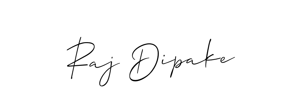 Check out images of Autograph of Raj Dipake name. Actor Raj Dipake Signature Style. Allison_Script is a professional sign style online. Raj Dipake signature style 2 images and pictures png