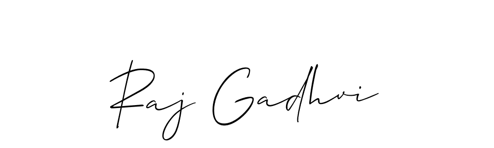 Make a short Raj Gadhvi signature style. Manage your documents anywhere anytime using Allison_Script. Create and add eSignatures, submit forms, share and send files easily. Raj Gadhvi signature style 2 images and pictures png